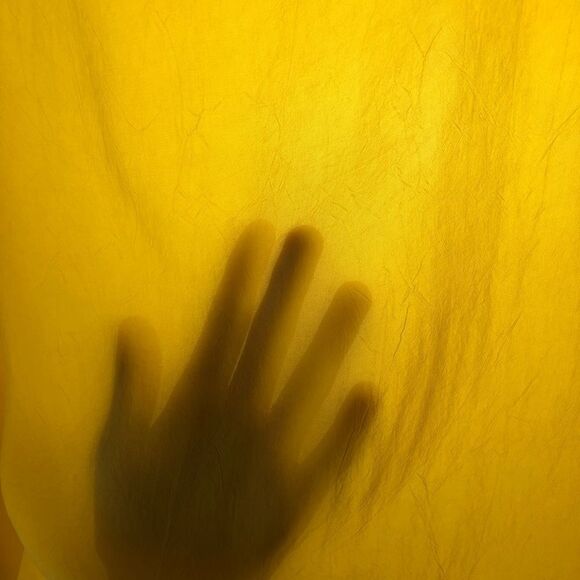 Corey Lynn‎ Calter Sun Yellow Cupro Midi Dress Minimalist Shapeless Topper - Picture 10 of 13